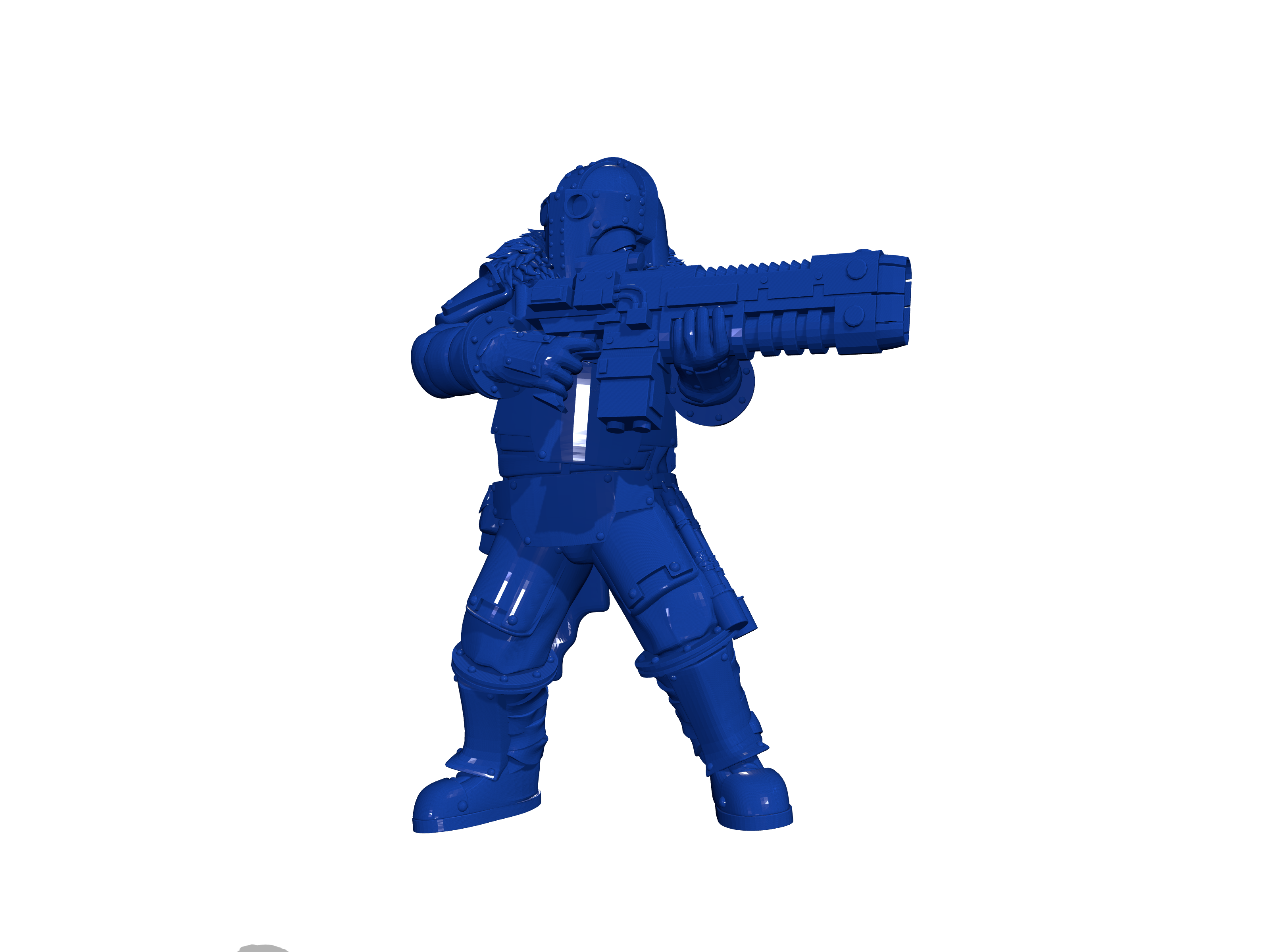 Cohors Prima – Armoured Laser Infantry (Pre-Supported STL)
